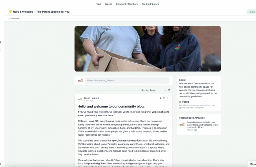 Basch Helps Launches Mama Corner to Strengthen Community Support, Shared Knowledge and Access to Guidance for Parents