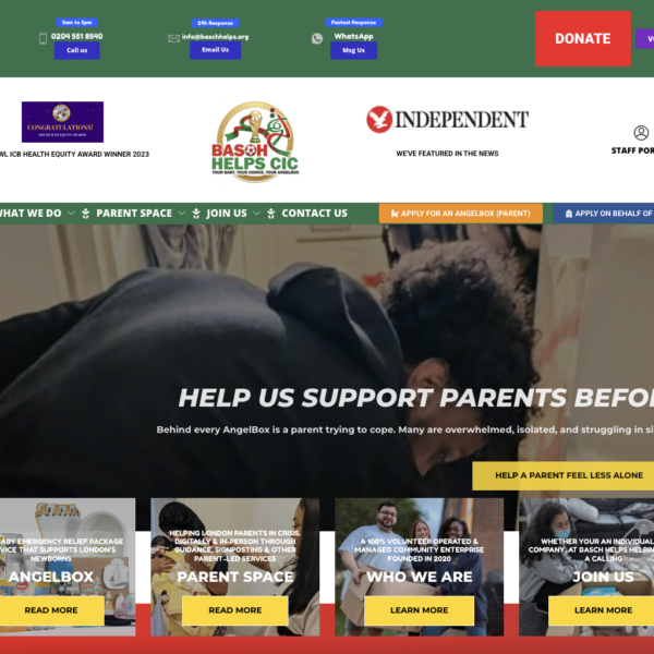 Introducing Our New Website & Enhanced Donation System